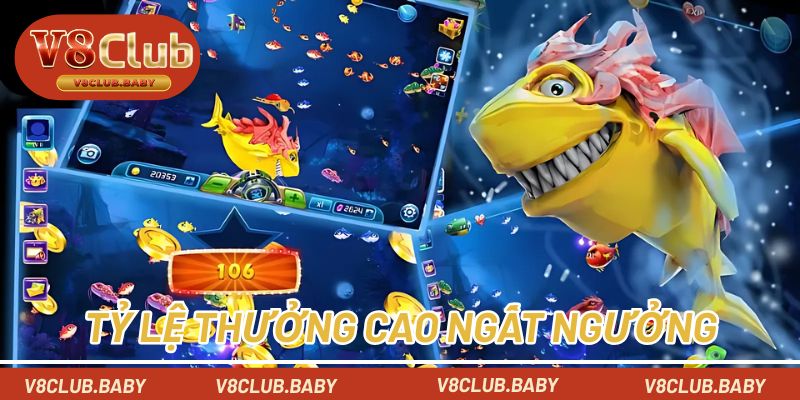 Tỷ lệ thưởng cao ngất ngưởng