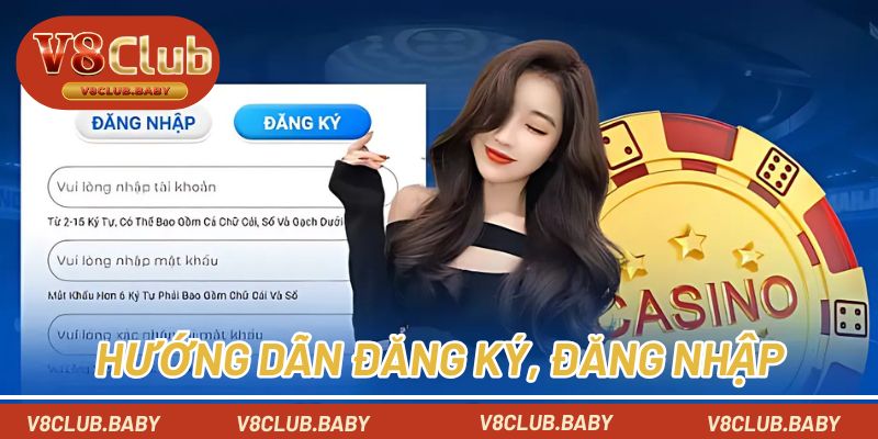 Hướng dẫn đăng ký, đăng nhập