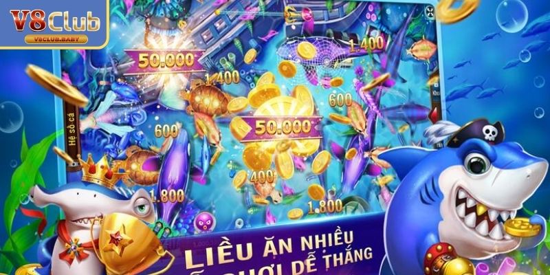 Cơ thế thu hút khi chơi Bắn cá đổi thưởng tại V8CLUB
